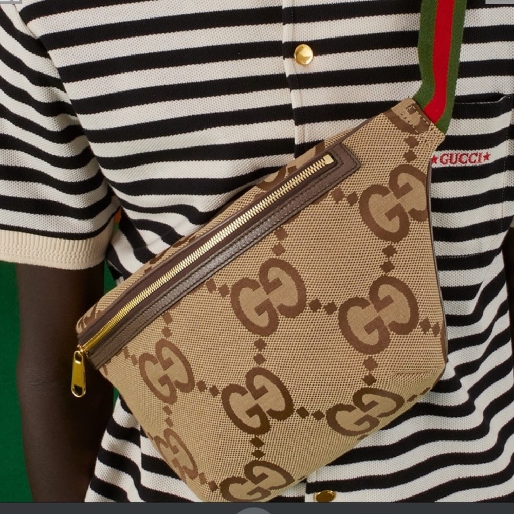New condition(used 2x very gently)Gucci Jumbo GG belt bag with dustbag.